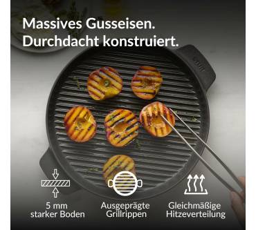 Produktbild Stur Gusseisen Grillpfanne Induktion