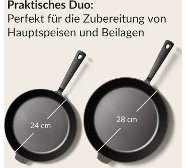 Produktbild Stur Gusseisenpfanne Induktion Set