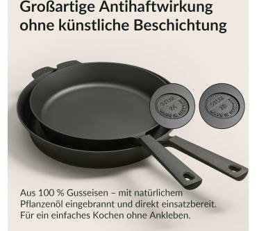 Produktbild Stur Gusseisenpfanne Induktion Set