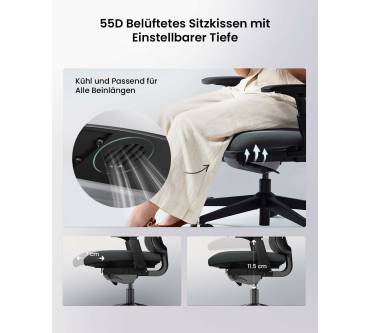 Produktbild ProtoArc Flexer Pro Ergonomischer Bürostuhl