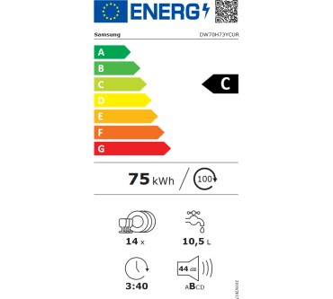 Produktbild Samsung DW70H73YCURU1