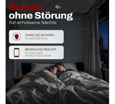 Produktbild Alpenluft Rauchmelder funkvernetzt - mit Smartphone App