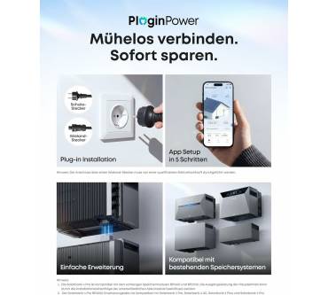 Produktbild Anker Solix Solarbank 4 E5000 Pro und 2000Wp Bifaziales Solarmodul