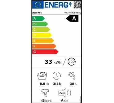 Produktbild Hisense WF3I8043BWFAQ