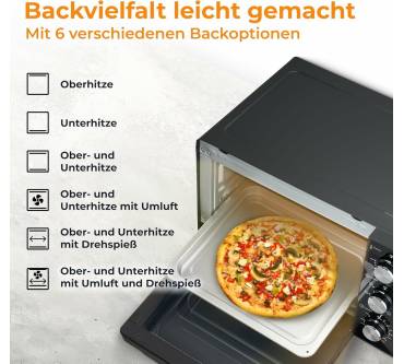 Produktbild Klamer Minibackofen