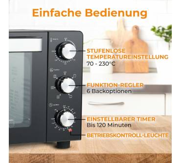Produktbild Klamer Minibackofen