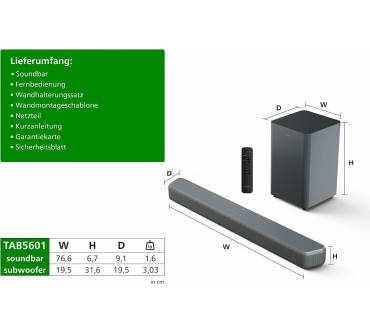 Produktbild Philips TAB5601