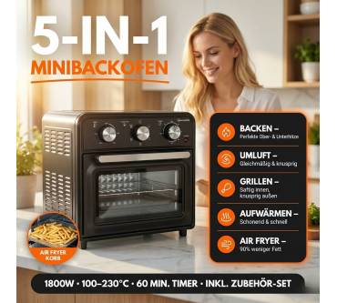 Produktbild Sommertal Minibackofen 20L