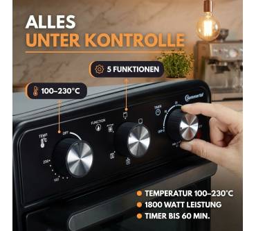 Produktbild Sommertal Minibackofen 20L
