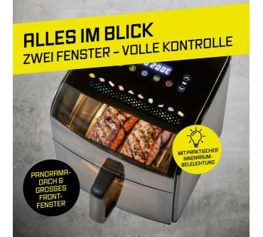 Produktbild Gourmetmaxx Heißluftfritteuse Panorama 7L