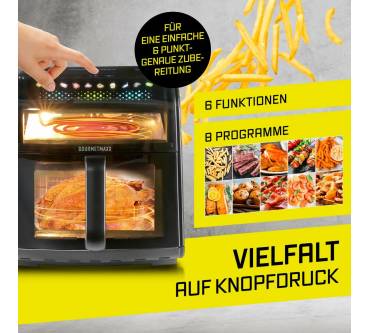 Produktbild Gourmetmaxx Heißluftfritteuse Panorama 7L