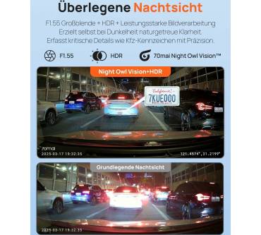 Produktbild 70mai Dash Cam A410