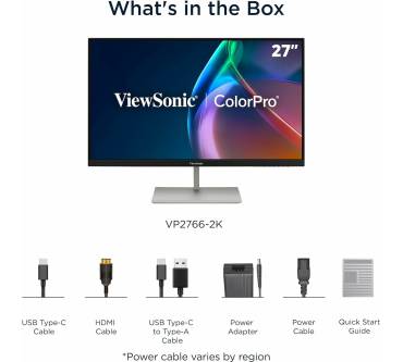 Produktbild ViewSonic ColorPro VP2766-2K