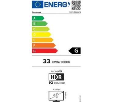 Produktbild Samsung Odyssey G8 G80HS S32HG806ES