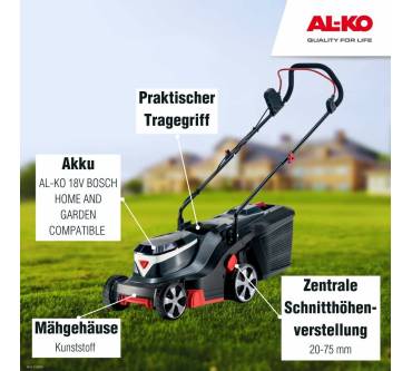 Produktbild Al-Ko 3.22 Li Easy (2 x 18 V 2,5 Ah Akkus)