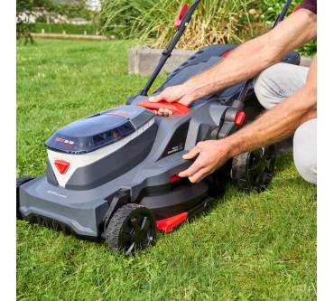 Produktbild Al-Ko Comfort 43.6 Li Comfort-Set (inkl. 2x 18/36 V 5 Ah/2,5 Ah Akkus und Doppelladegerät)