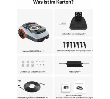 Produktbild Segway Navimow i220 LiDAR Pro