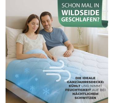 Produktbild Welldora Ganzjahresdecke aus Wildseide temperaturregulierend