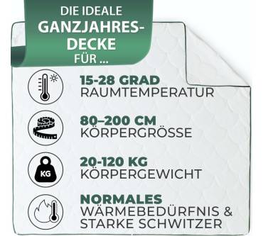 Produktbild Welldora Ganzjahresdecke aus Wildseide temperaturregulierend