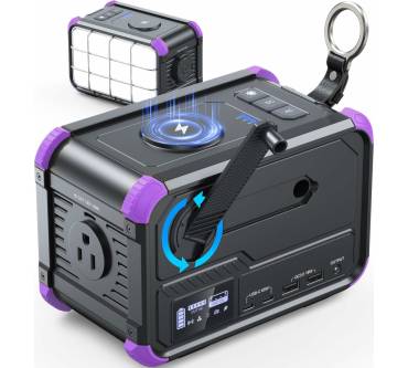 Produktbild Browey C150 – 153Wh Portable Power Station mit Handkurbel