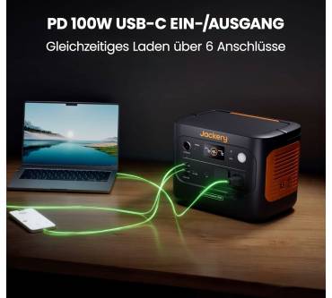 Produktbild Jackery Explorer 1000 v2 + 100 W SolarSagSaga