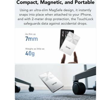 Produktbild Lexar Media TouchLock Portable SSD