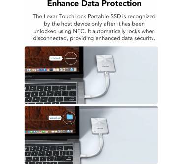 Produktbild Lexar Media TouchLock Portable SSD