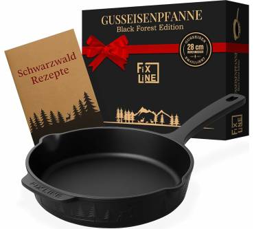 Produktbild Fixline Black Forest Gusseisen Bratpfanne