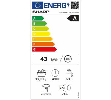 Produktbild Sharp ES-WNFB214CWDA-DE