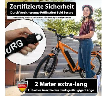 Produktbild Kohlburg Sicherheits-Kettenschloss