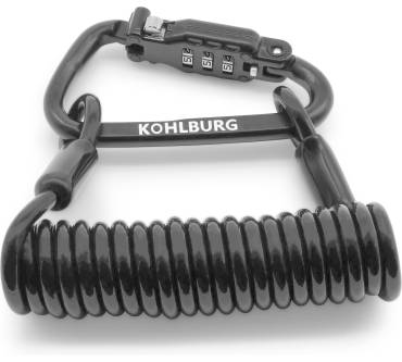 Produktbild Kohlburg Premium Kabelschloss mit Zahlenkombination Zermatt