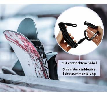 Produktbild Kohlburg Premium Kabelschloss mit Zahlenkombination Zermatt