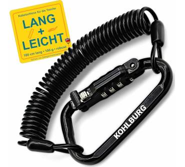 Produktbild Kohlburg Kleines & langes Taschenschloss mit Zahlenkombination Luxemburg