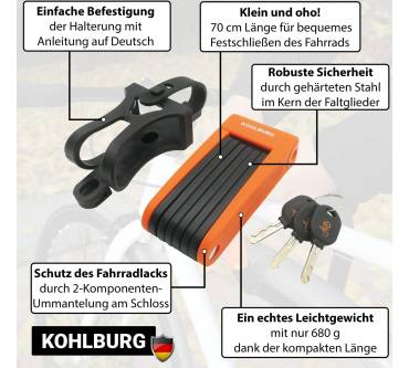 Produktbild Kohlburg Leichtes Faltschloss Zürich