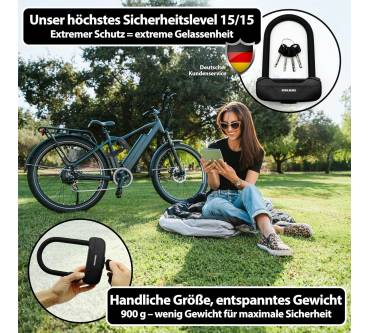 Produktbild Kohlburg Leichtes Sicherheits-Bügelschloss Budapest