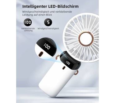 Produktbild Koonie F2111 Tragbarer Mini-Handventilator