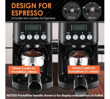 Produktbild Homtone Elektrische Kaffeemühle (BD-CG018S)