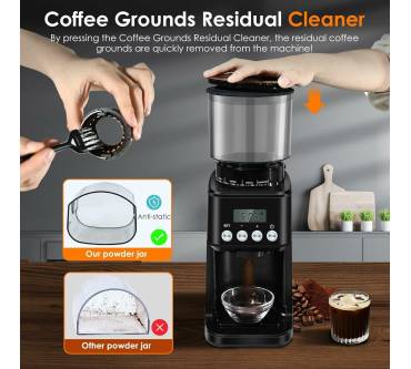 Produktbild Homtone Elektrische Kaffeemühle (BD-CG018S)