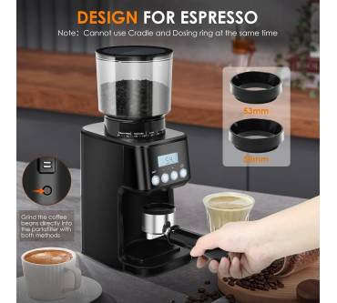 Produktbild Homtone Elektrische Kaffeemühle (BD-CG018S)