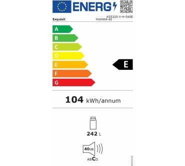 Produktbild Exquisit KS5320-V-H-040E