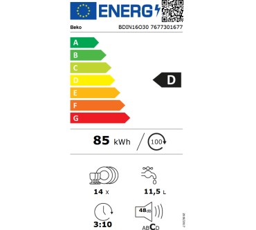 Produktbild Beko BDIN16O30