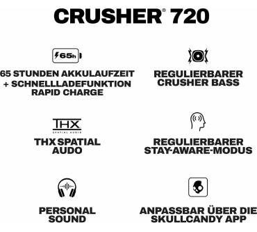 Produktbild Skullcandy Crusher 720