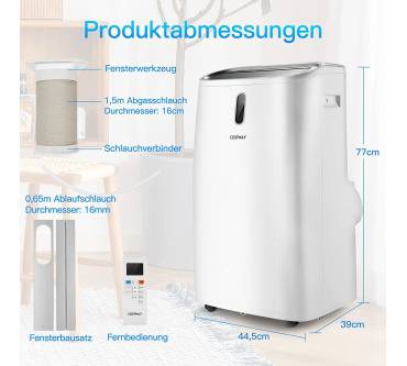 Produktbild Costway 5-in-1 mobile Klimaanlage 14000 BTU