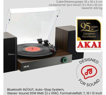 Produktbild Akai ATT-200SP