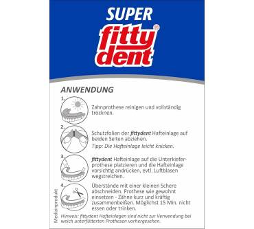 Produktbild Fittydent Super-Haftkleber für Zahnprothesen