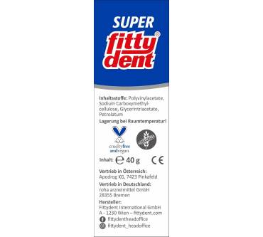 Produktbild Fittydent Super-Haftkleber für Zahnprothesen