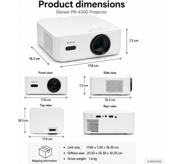 Produktbild Denver PR-4300