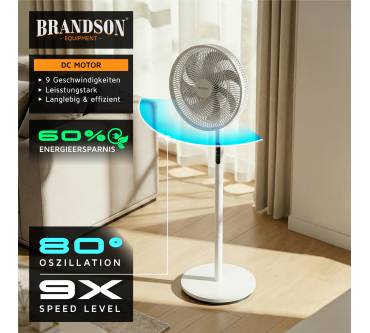 Produktbild Brandson DC Standventilator ECO Design (308352)