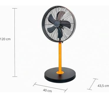 Produktbild Unold Standventilator Black Steel (86725)