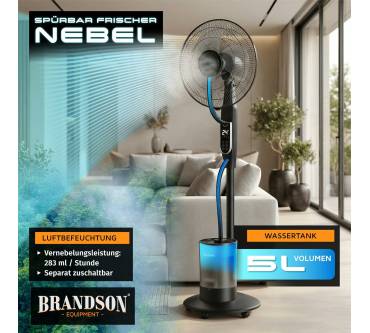 Produktbild Brandson Standventilator mit Wasserkühlung (308329)